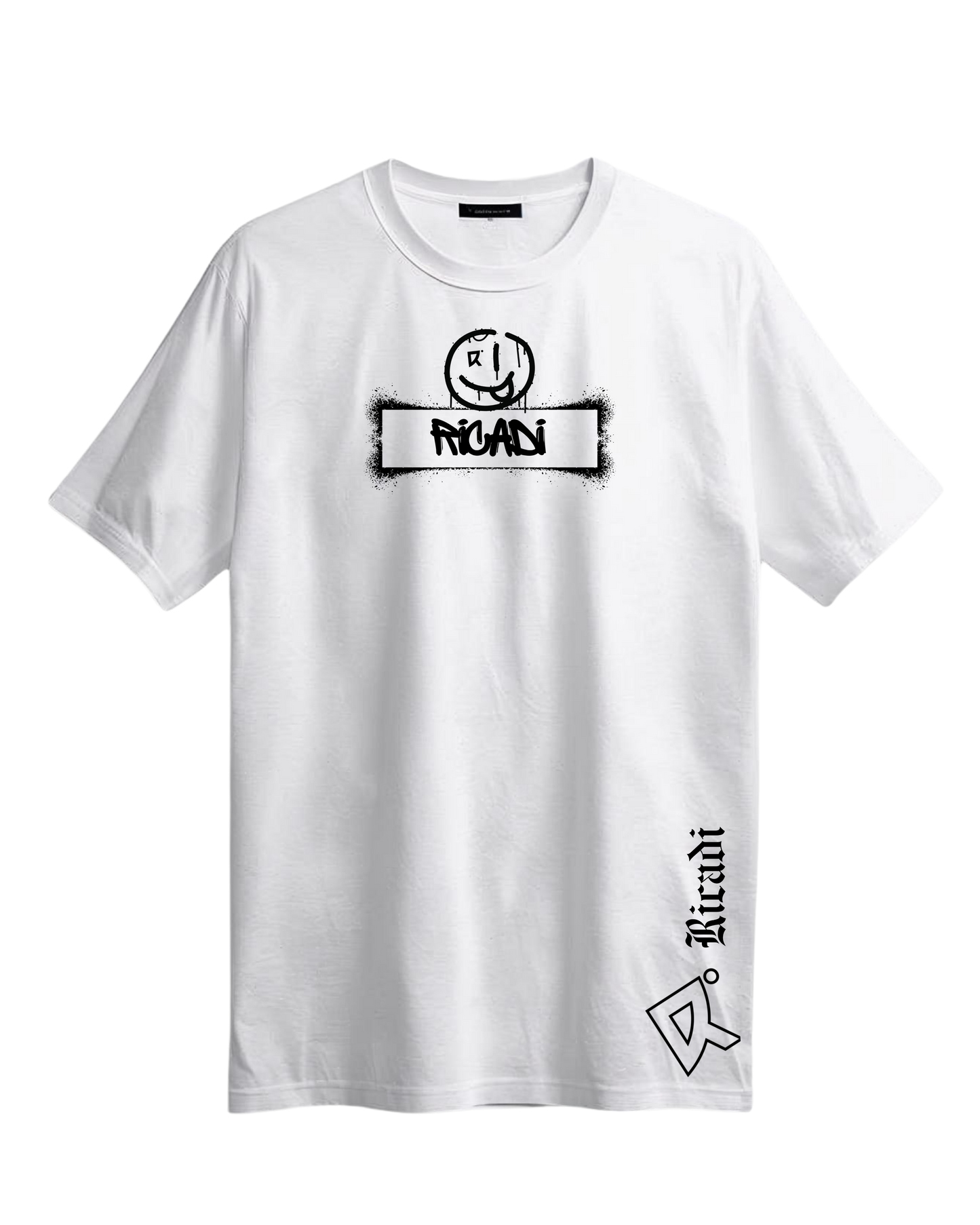 RICADI Round-neck graffiti