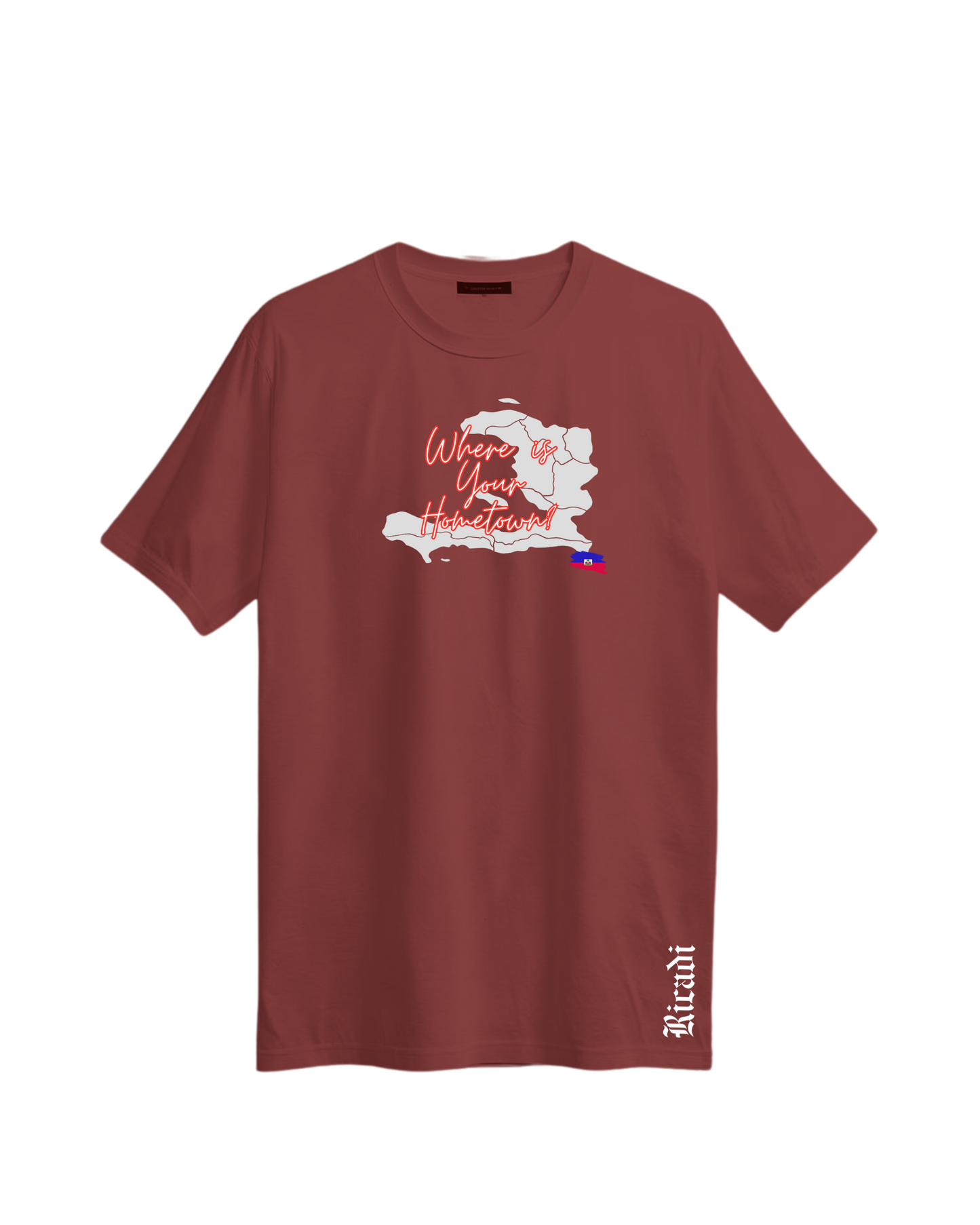 "Hometown" Round-Neck T-Shirt