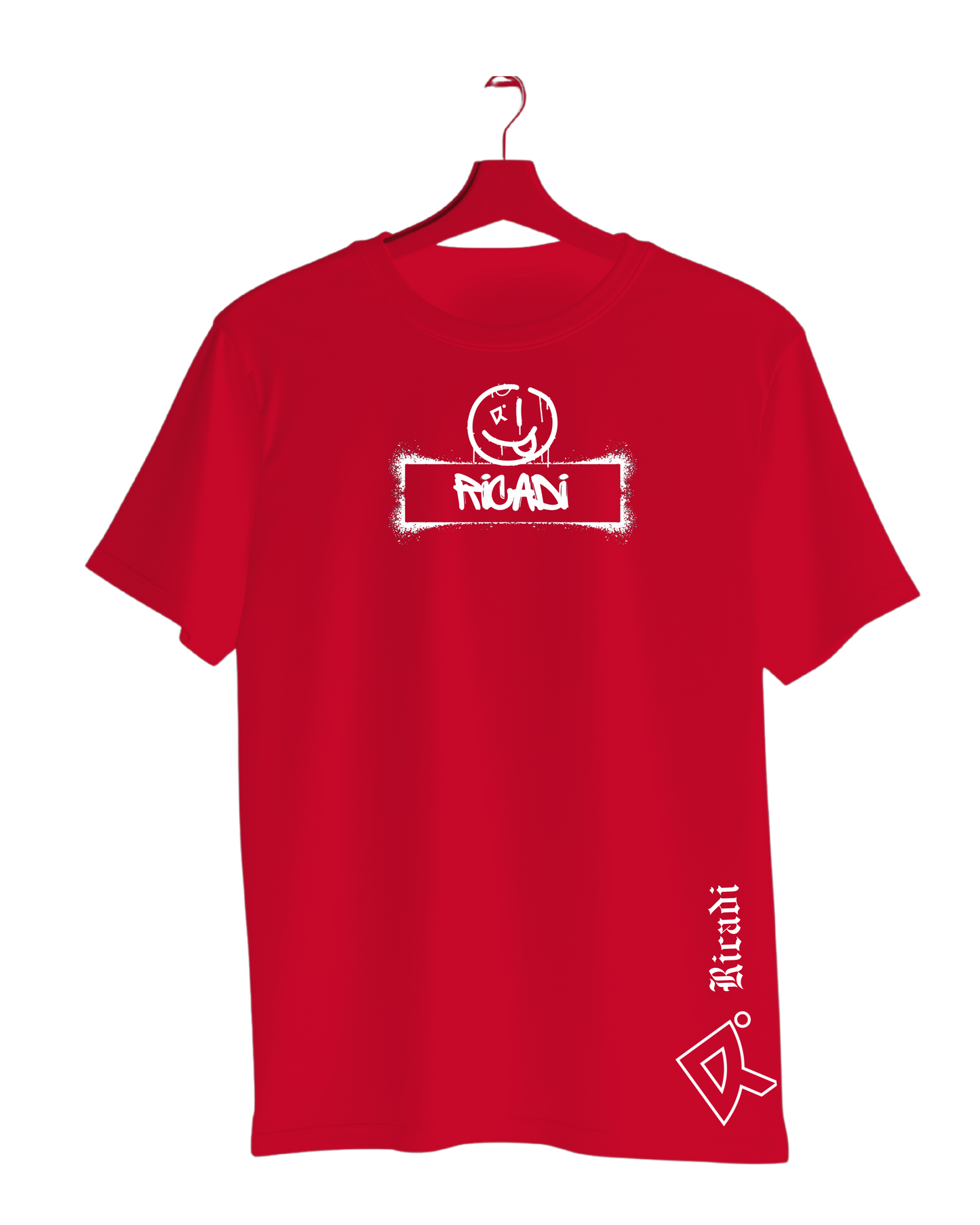 RICADI Round-neck graffiti
