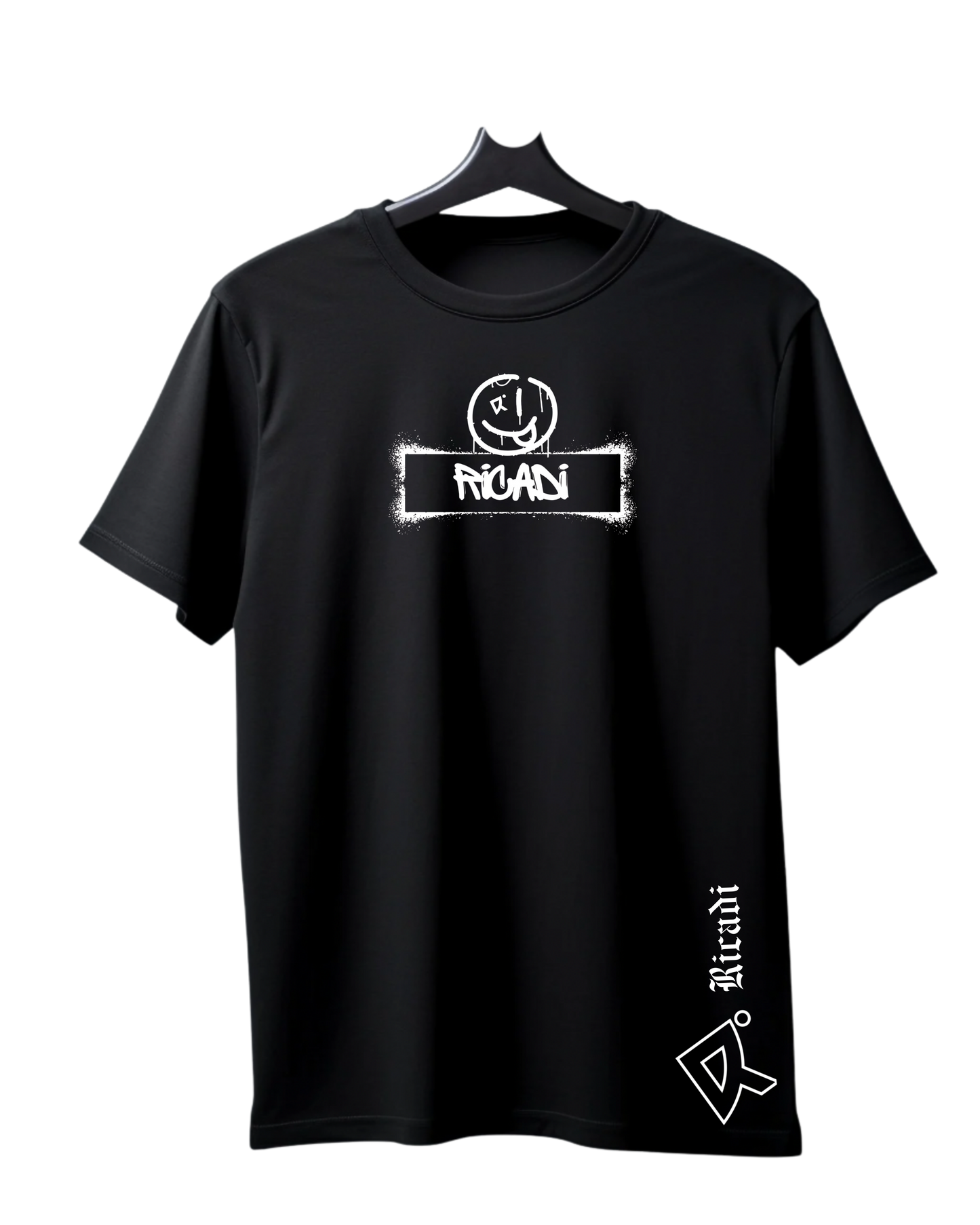 RICADI Round-neck graffiti