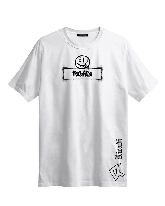 RICADI Round-neck graffiti