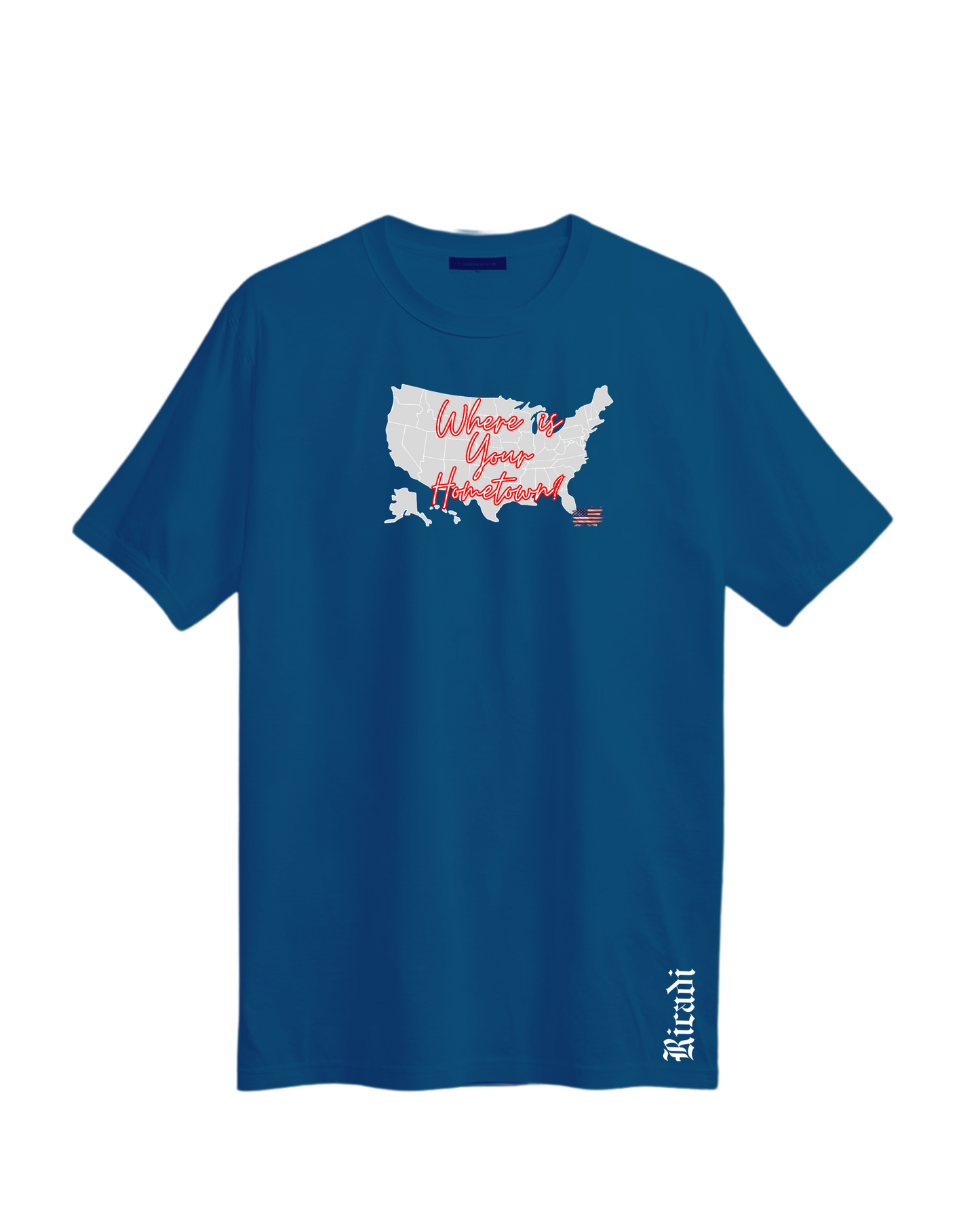 "Hometown" Round-Neck T-Shirt