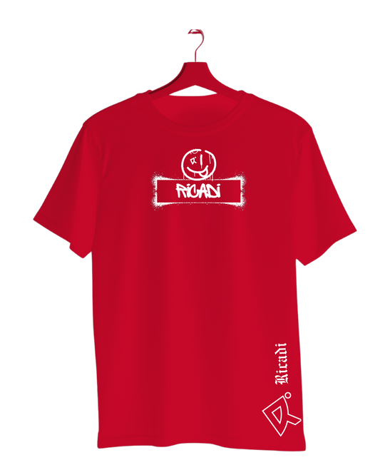 RICADI Round-neck graffiti